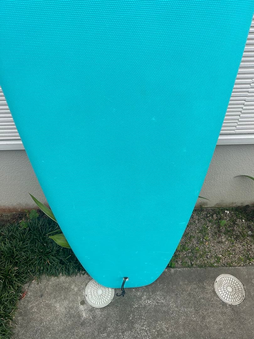 ビーチアクセス 8ft ソフトボード ミニロング フィン、リーシュ付き