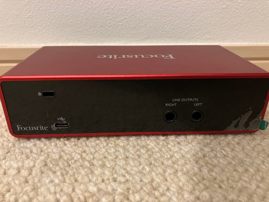 Focusrite Scarlett 2i2 3rd Gen 中古