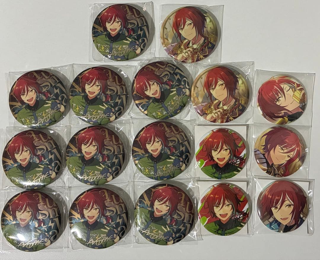 あんスタ　逆先夏目　アクスタ　缶バッジ　グッズ約60点　アクキー　おまんじゅう