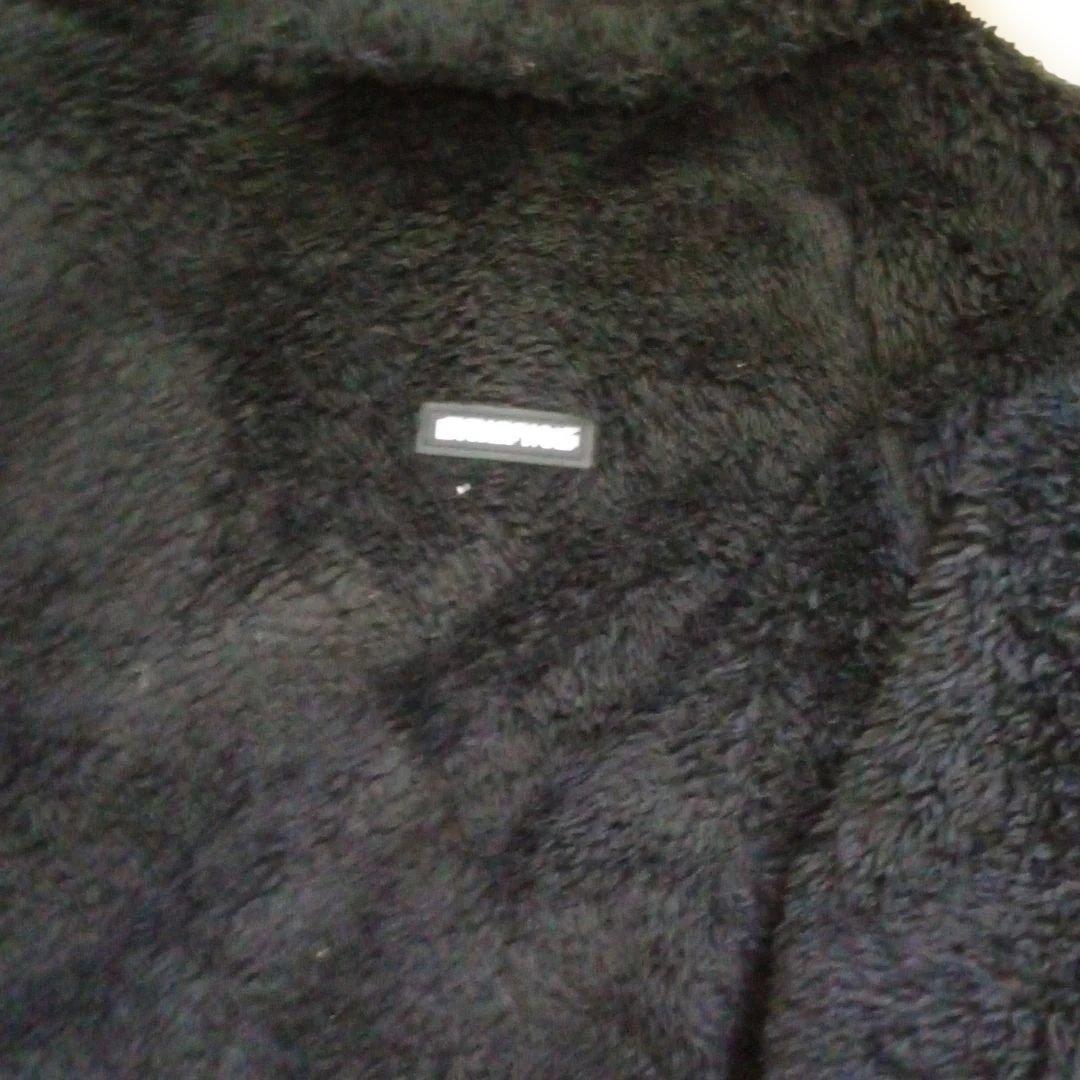 ブリーフィングメンズフリースブラックサイズL