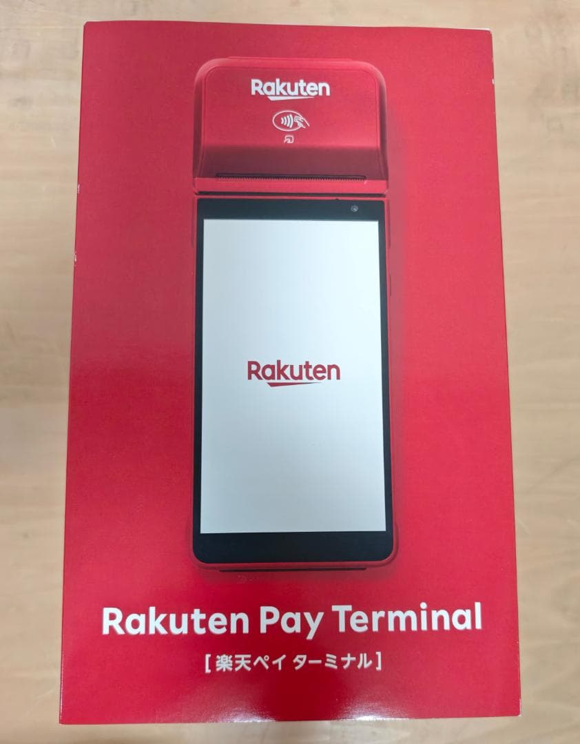 楽天ペイターミナル　本体　赤　決済端末　中古品