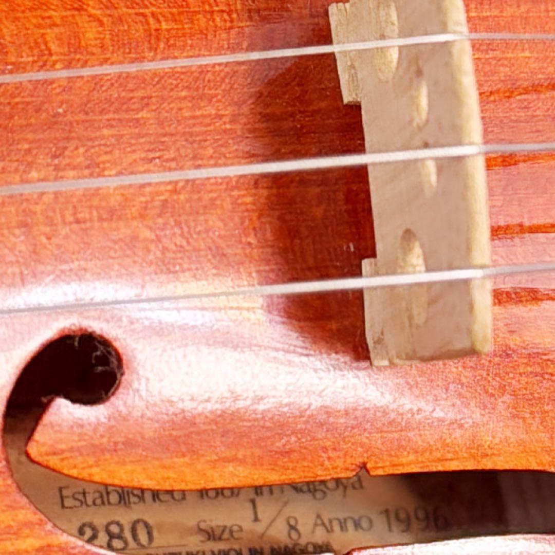 【美品】 SUZUKI NO.280 1/8 Anno1990 バイオリン