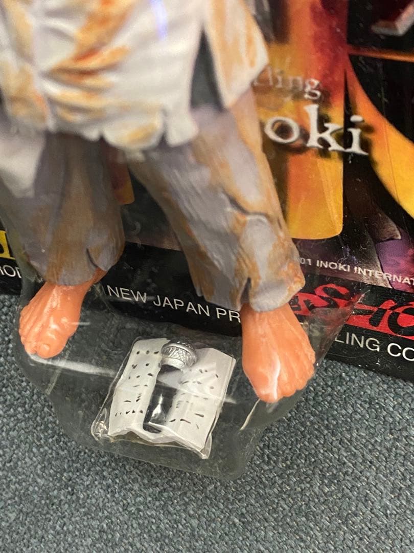 アントニオ猪木　フィギュア&フィギュアストラップ　未開封　新日本プロレス