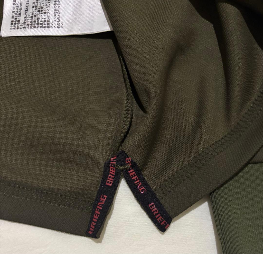 ブリーフィングゴルフ　ポロシャツ長袖　MEN’S COOLMAX LS POLO