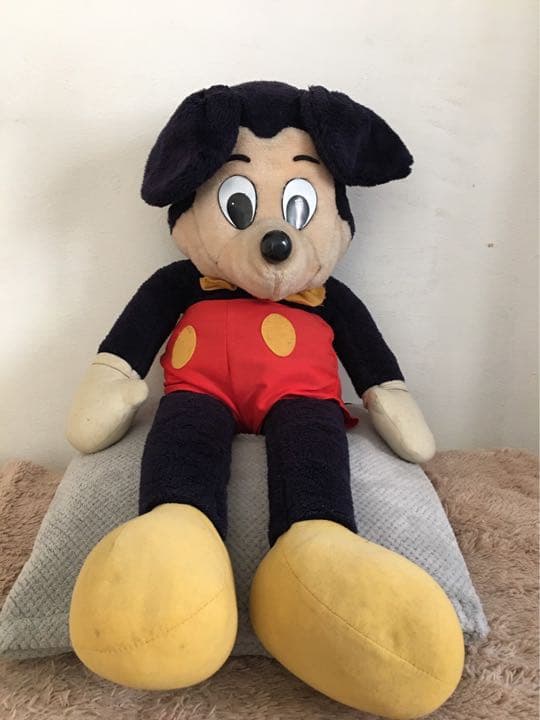 ミッキーマウス　特大　ぬいぐるみ　ヴィンテージ