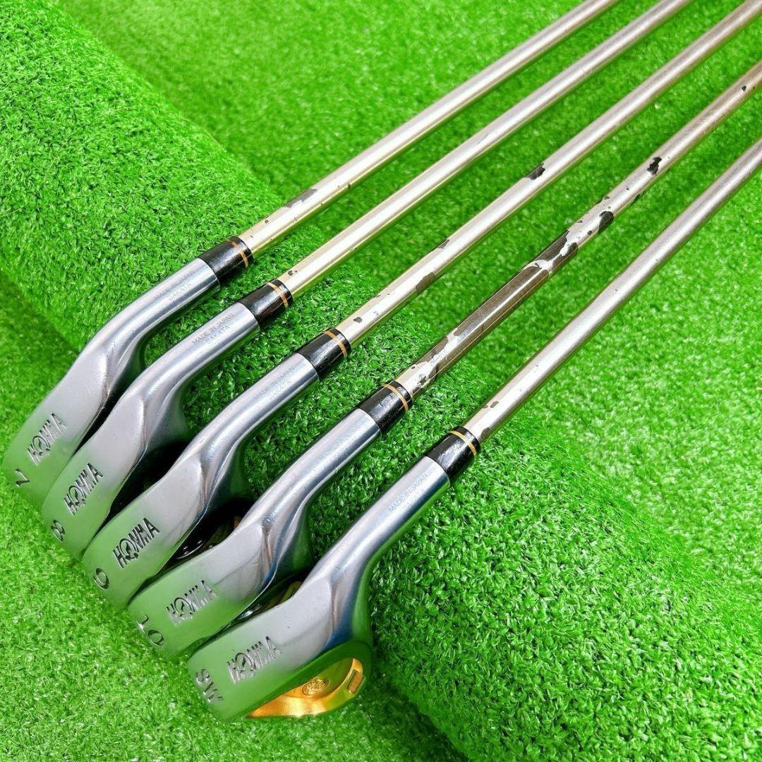 希少！ホンマ ツインマークス MG818 レディース アイアン 5本 女性 L