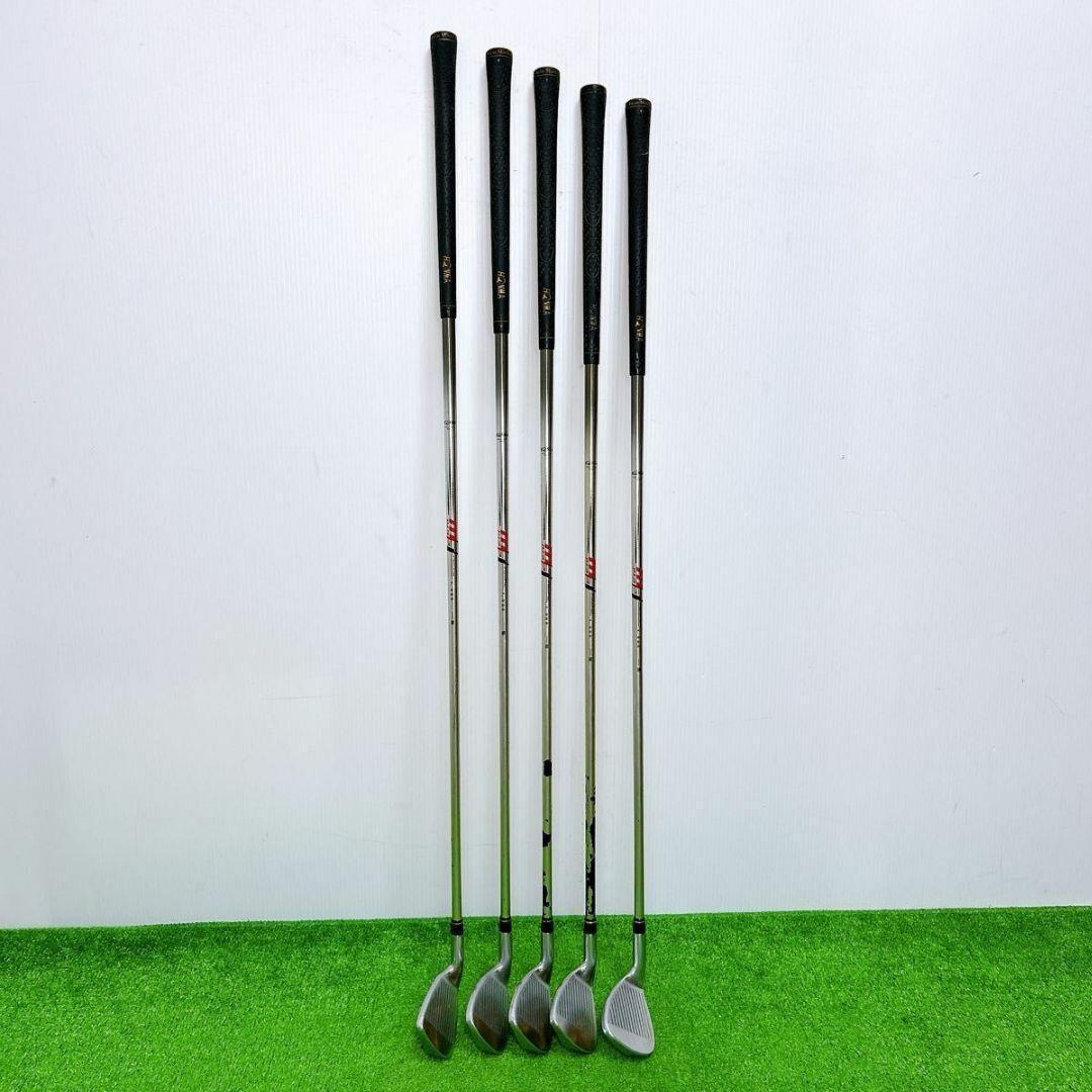 希少！ホンマ ツインマークス MG818 レディース アイアン 5本 女性 L