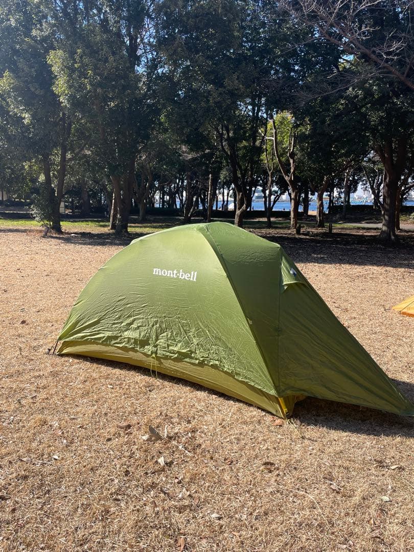 mont-bell　サンダードーム１型＋クロノスドーム1グランドシート