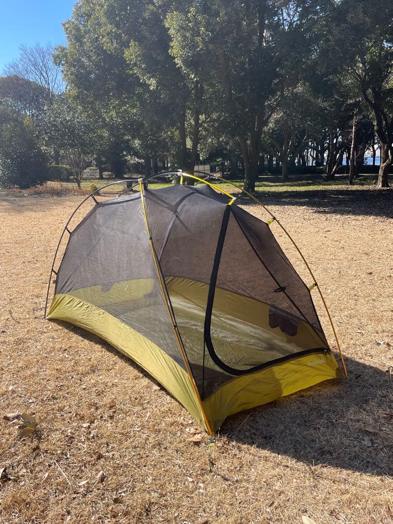 mont-bell　サンダードーム１型＋クロノスドーム1グランドシート