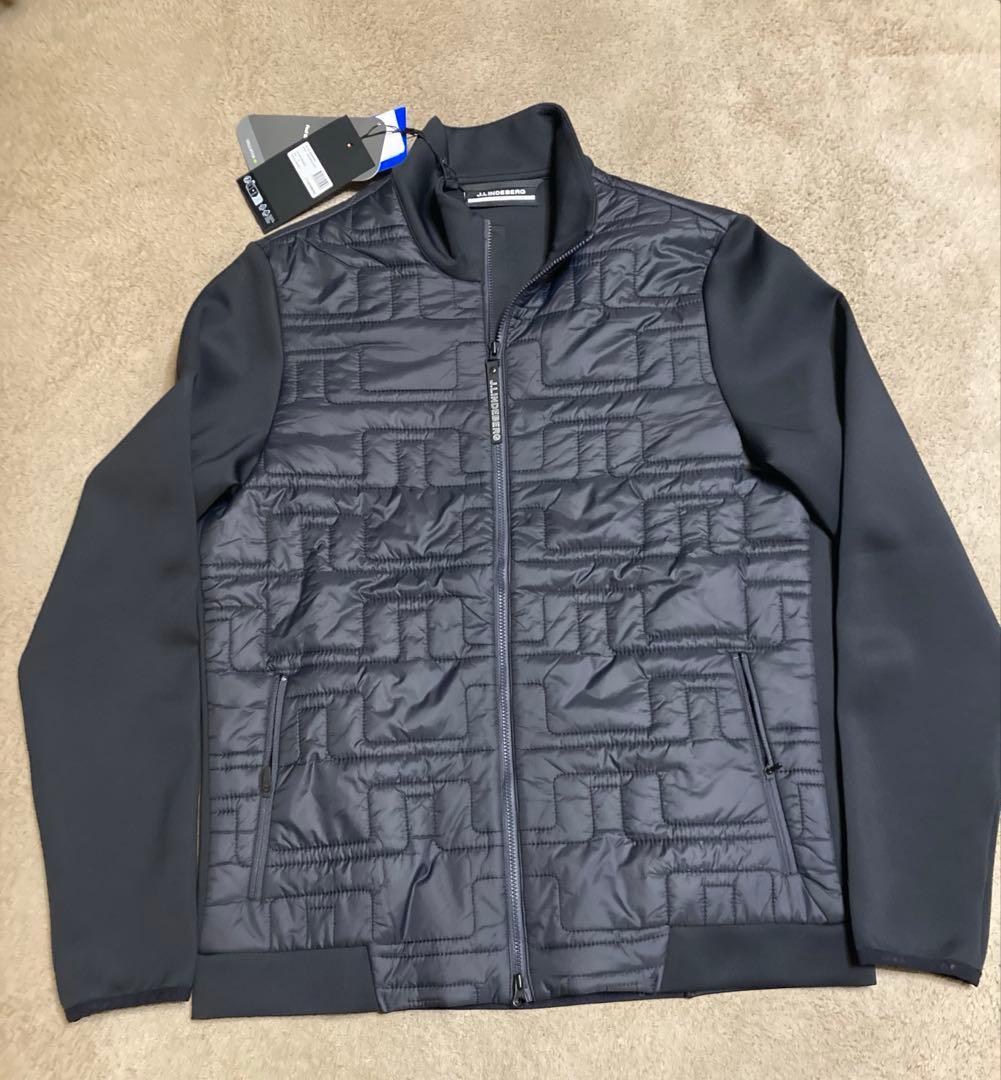 新品未使用　J.Lindeberg ブラック ジャケット