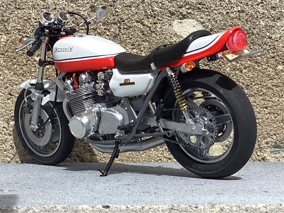 バイクプラモデル　族車　アオシマ1/12 Z1(ジャンク品)