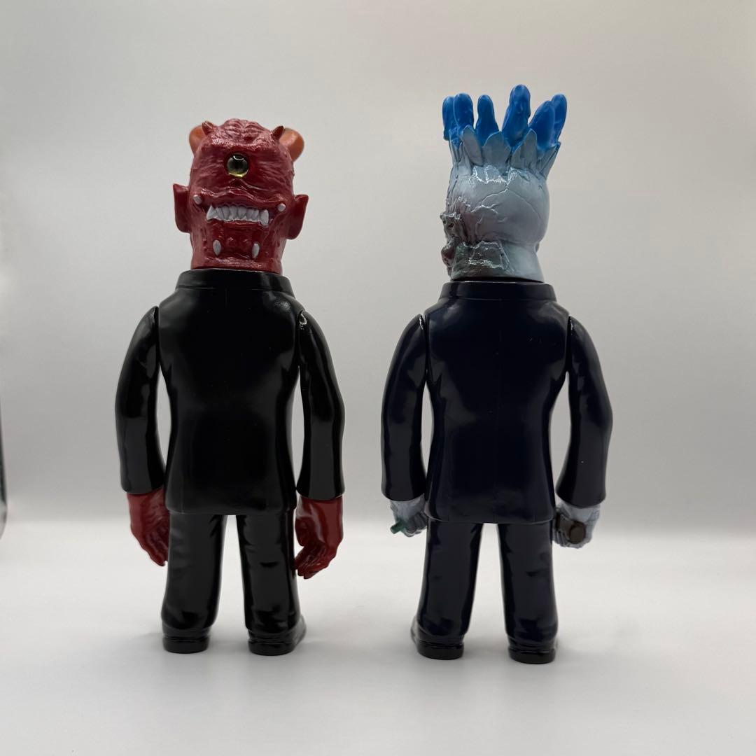 【世界限定9体】キムラトイ ソフビ 2体セット HEAD SWAP×SUIT