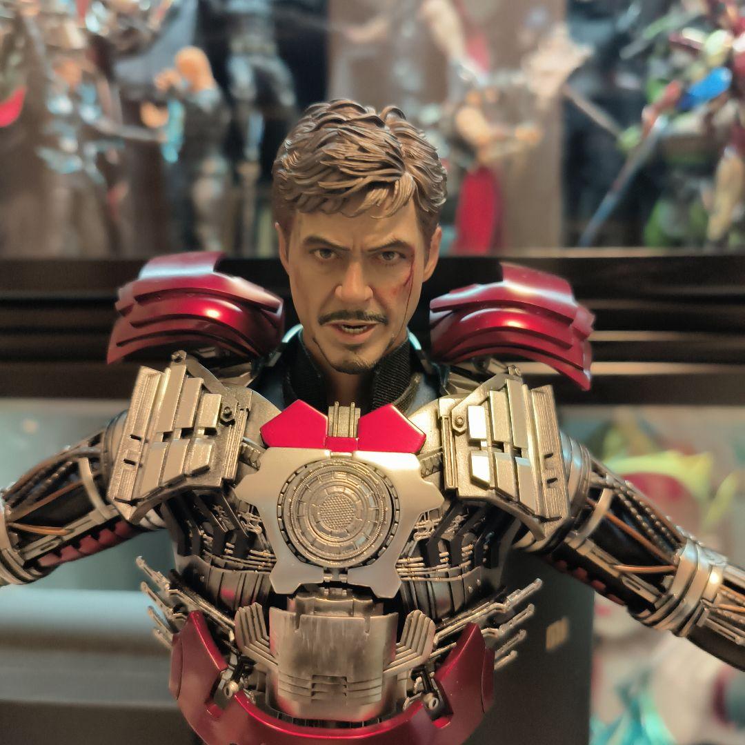 アイアンマン トニーカスタマイズ ホットトイズスーツアップ マーク5用