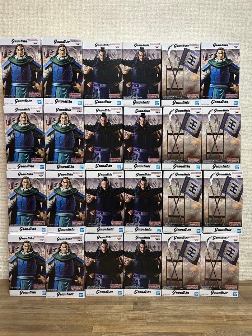 【未開封】キングダム　Grandista フィギュア　24個