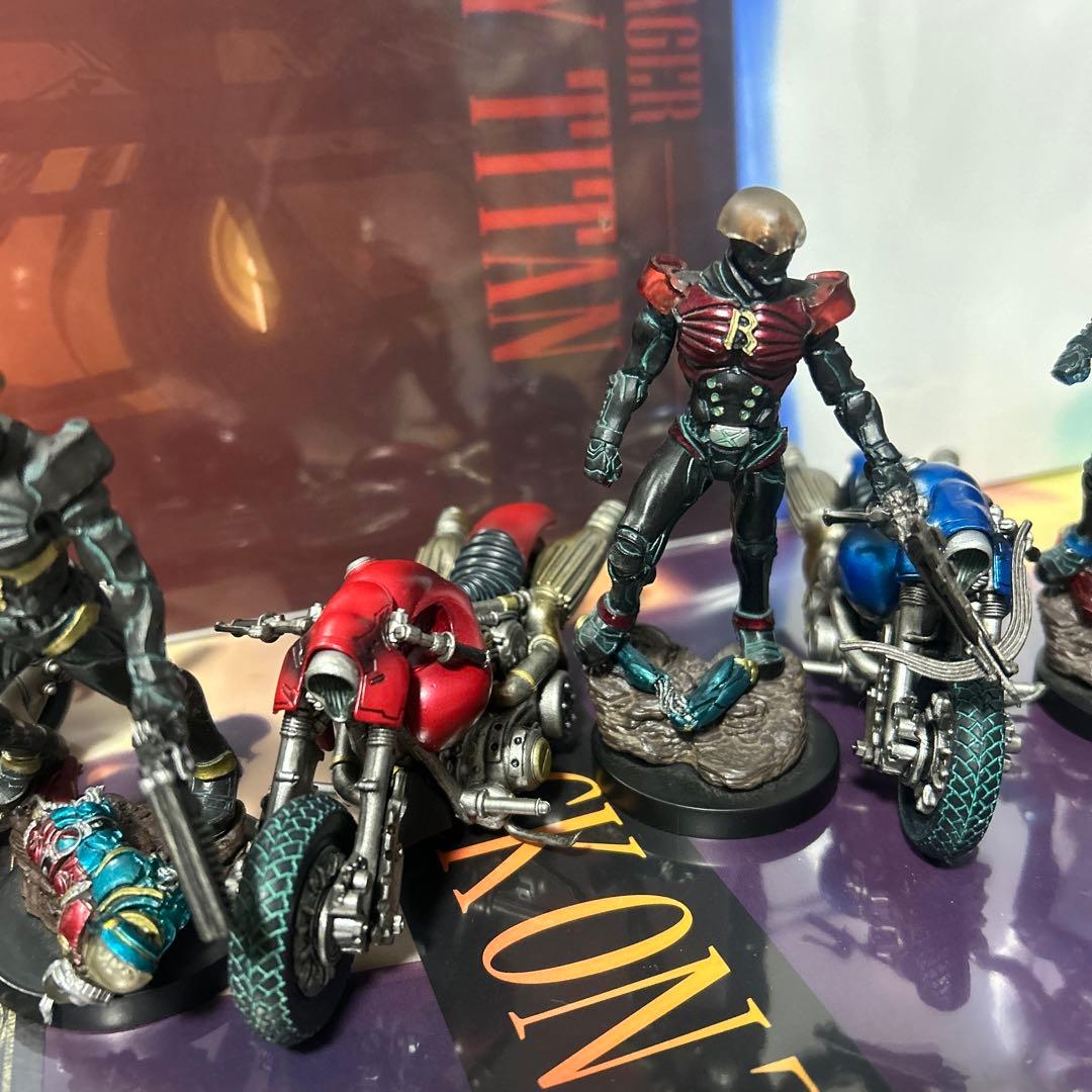 sic キカイダ　ハカイダー　フィギュア　バイク　コンプリートセット