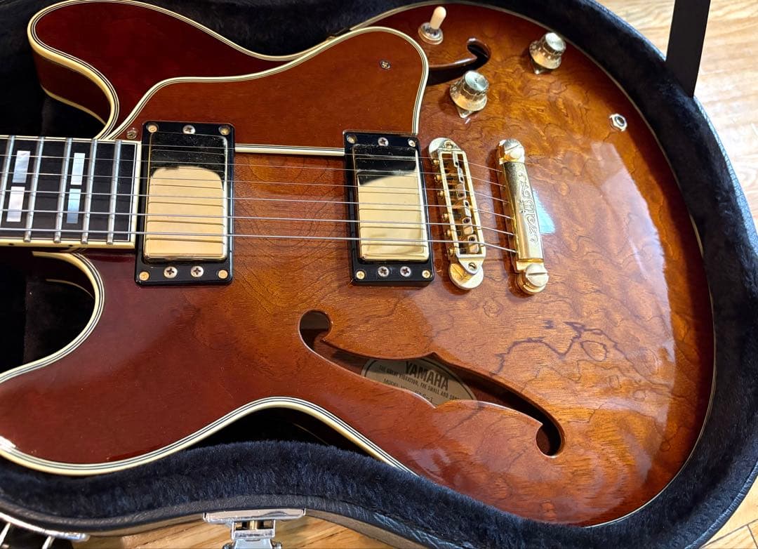 YAMAHA／SAS-1セミホロウ　ビンテージエレキギター