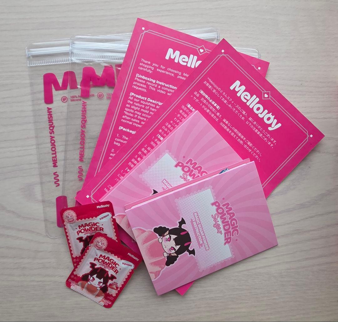 メロジョイ　クリスマス限定　リースパン　チーズベア　アクスタ　スタンプ