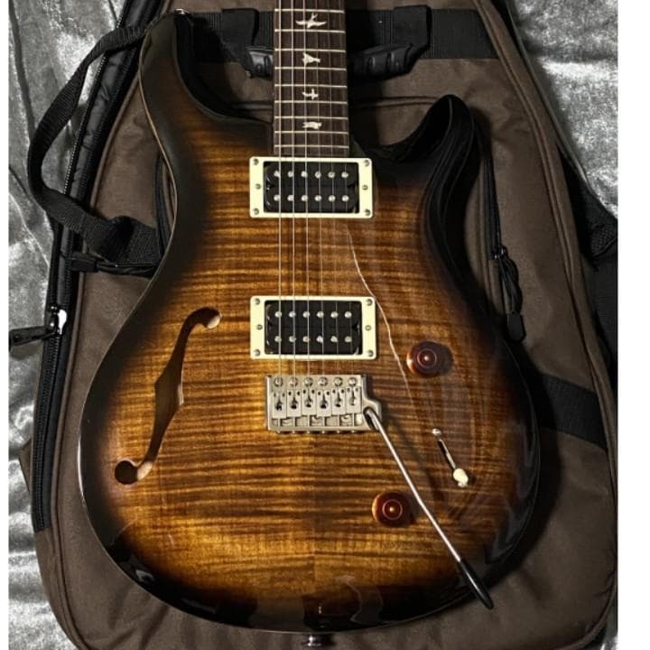 美品 希少セミホロウ PRS SE Custom22 Semi-Hollow
