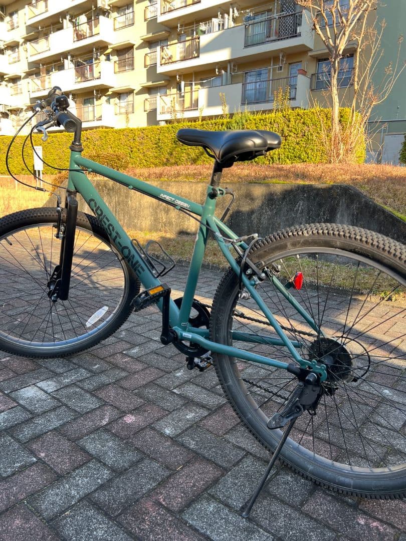 マウンテンバイク/ハイブリッド自転車グリーン
