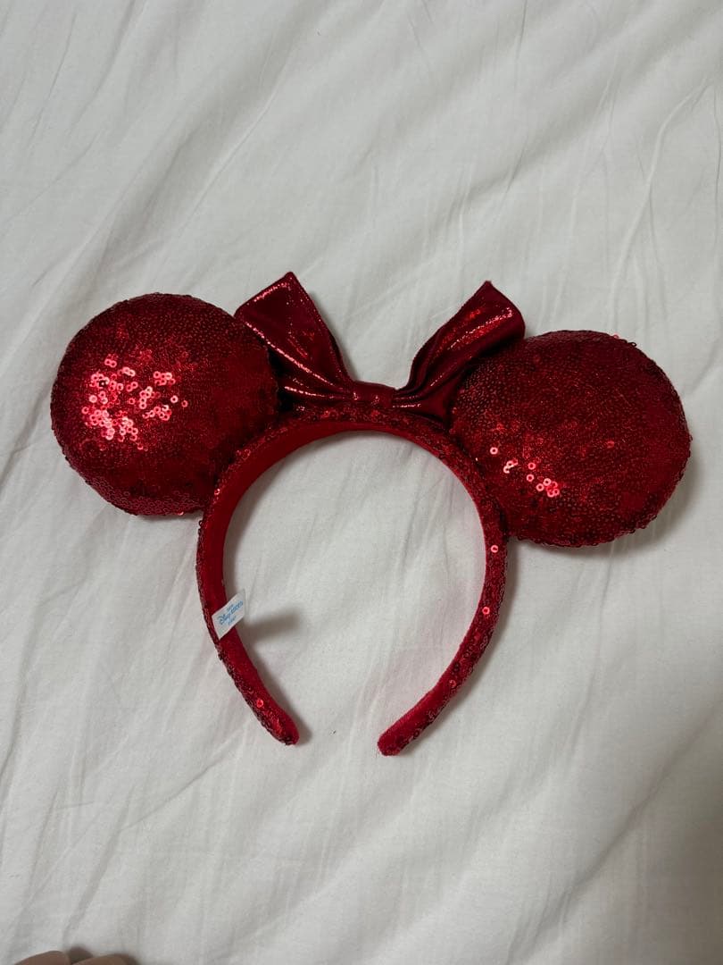 ディズニー カチューシャ スパンコール