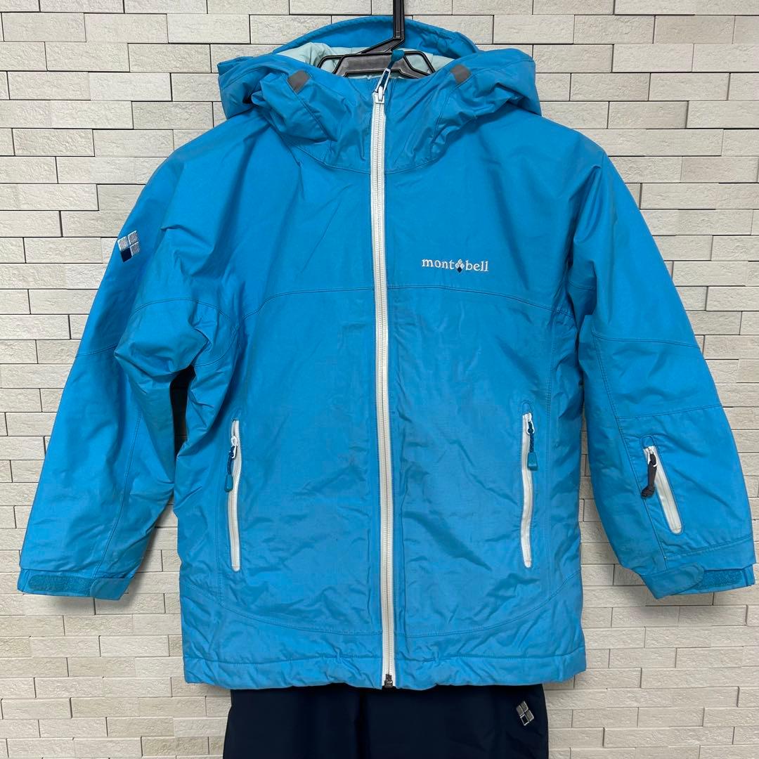 mont-bellスキーウェア上下セット　130 ①