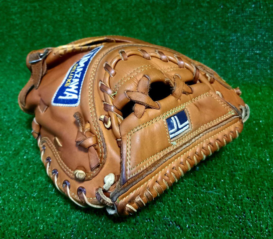 玉澤製キャッチャーミット デラックス U.S.A レザー 1980年製 佐川作