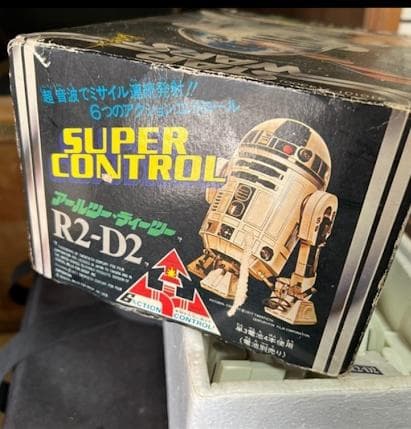 レトロ　状態悪い　NCNR　スターウォーズ R2-D2 スーパコントロール