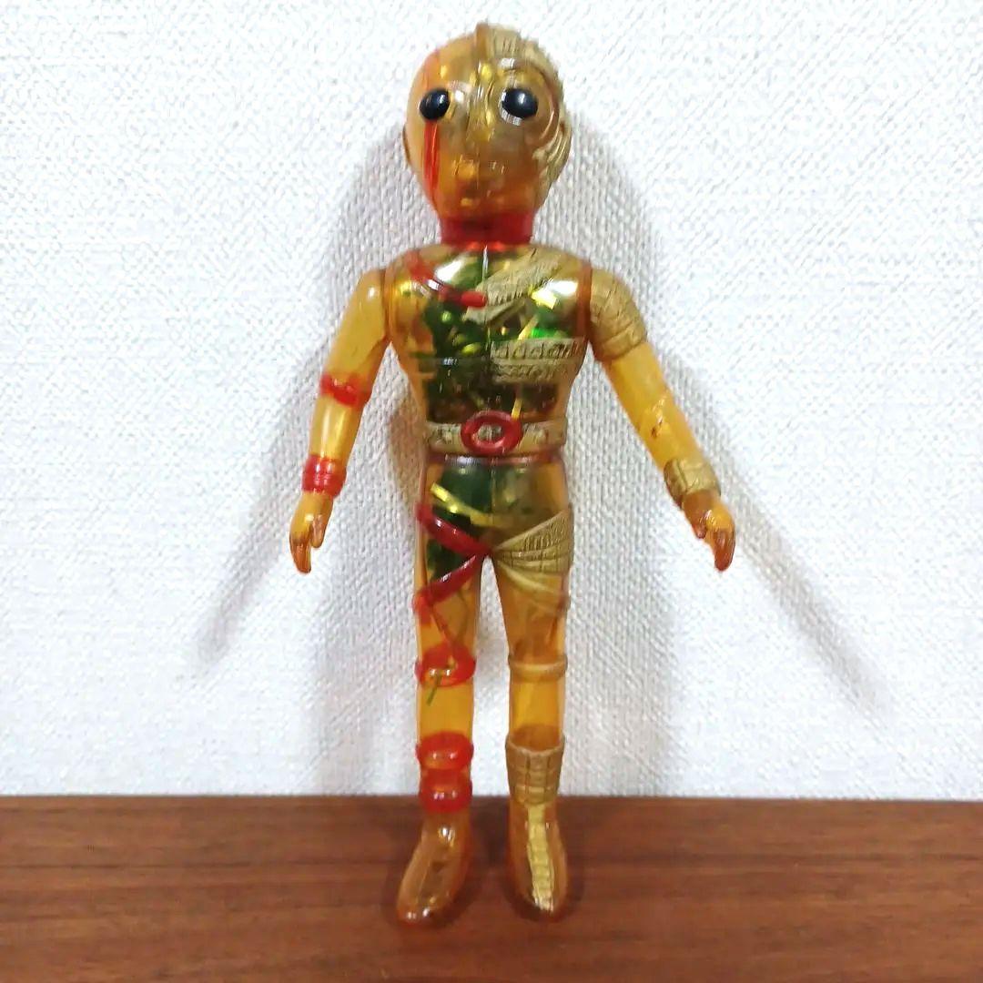 当時物　タカトク製スケルトン「人造人間キカイダー」超希少ソフビフィギュア