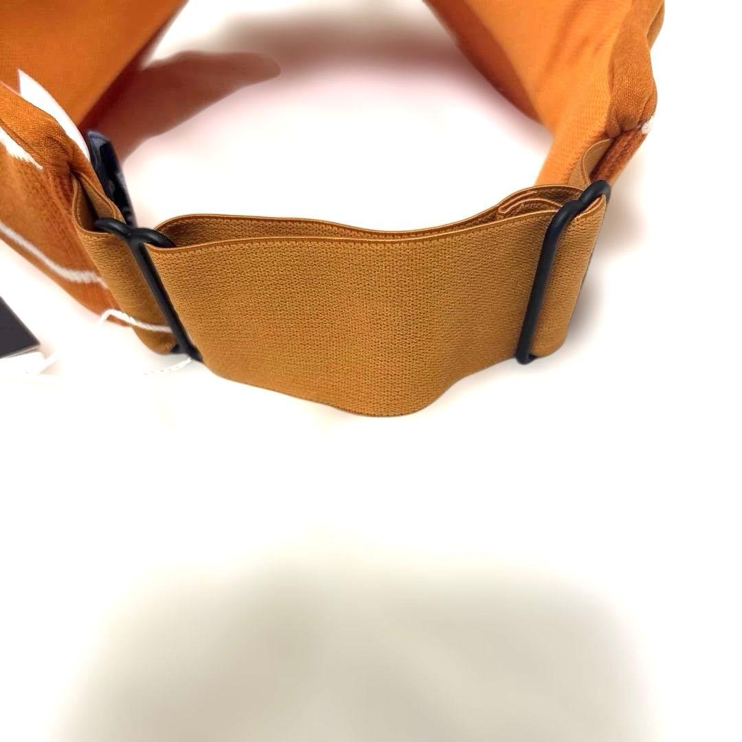 パーリーゲイツ　サンバイザー　韓国　限定　日本未発売　　ニット　レア　オレンジ