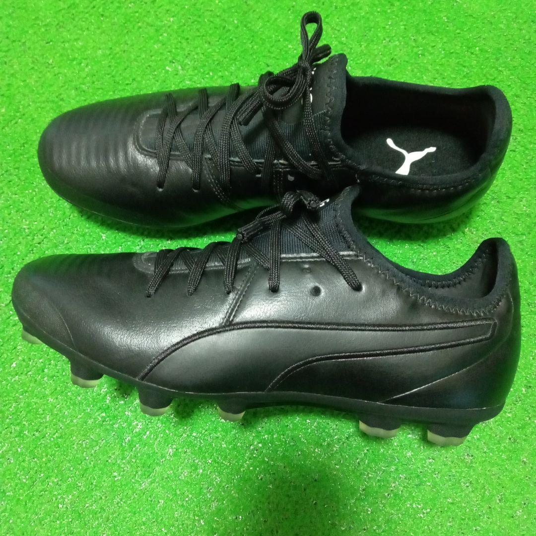 PUMA KING ブラック スパイクシューズ