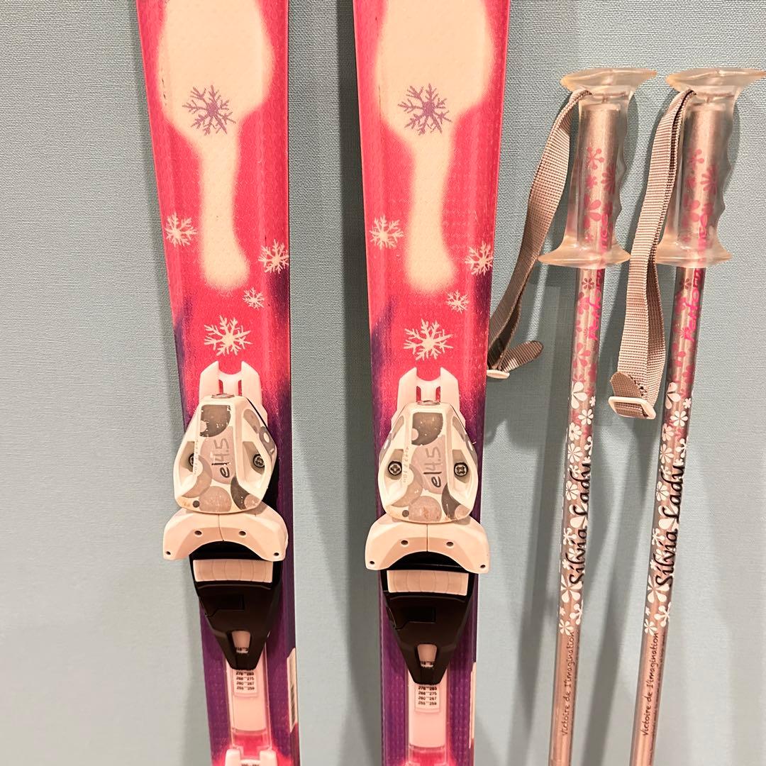 エラン Elan Lil Magic 140 cm ストック 付 キッズ 女 子