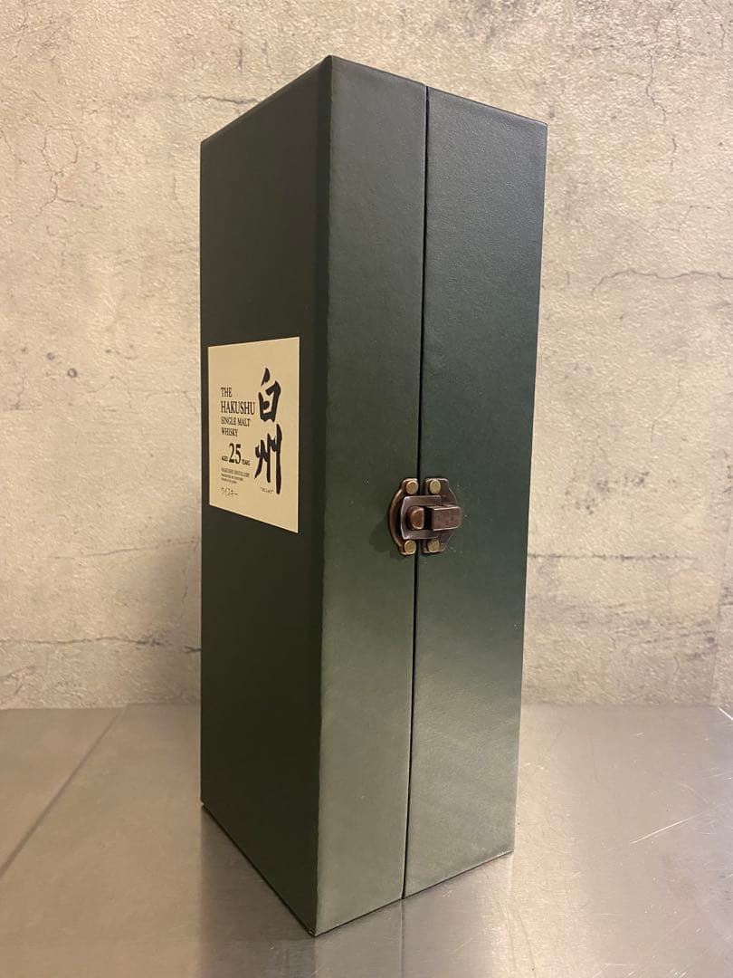 【空き瓶】白州 25年 シングルモルトウイスキー 700ml　旧ボトル（送料込）