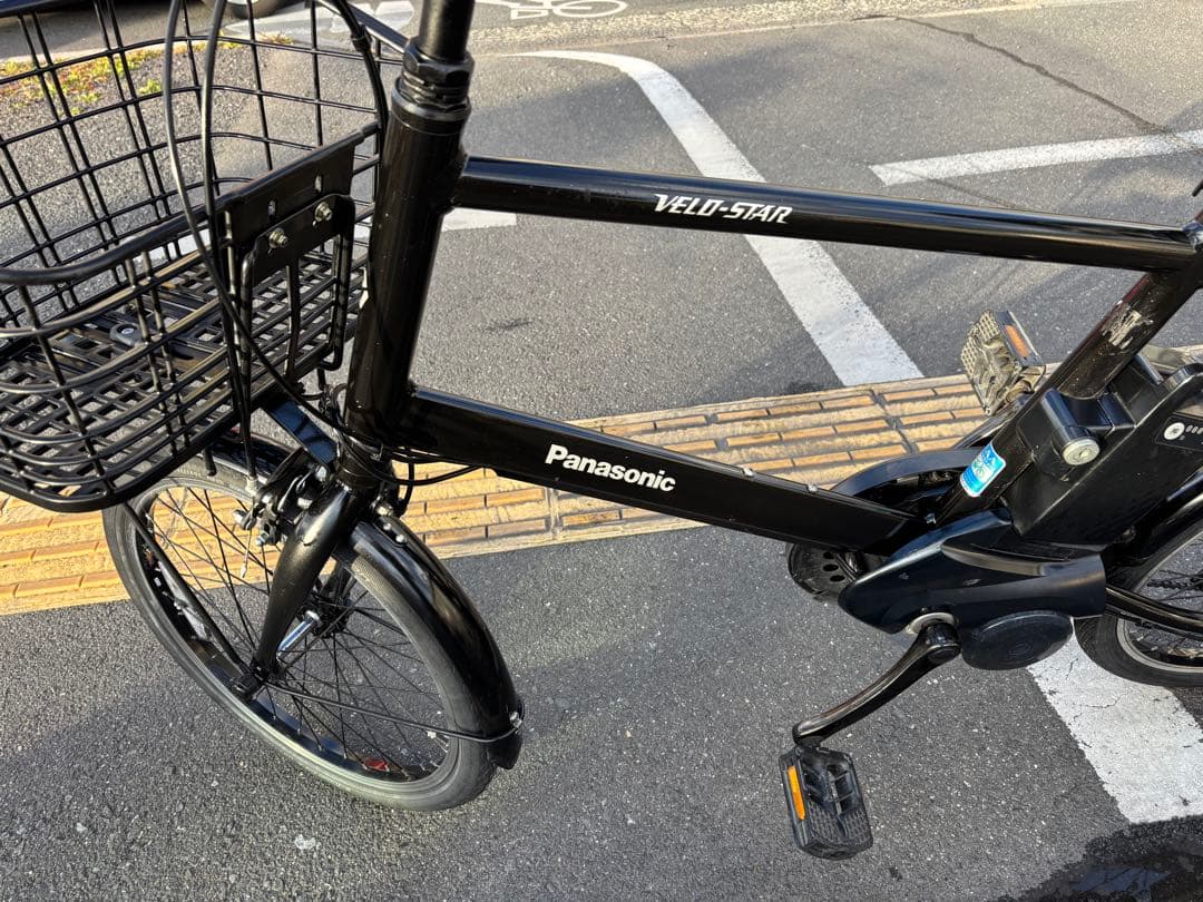 中古20㌅Panasonic電動アシスト自転車　8Ah 大阪　010番
