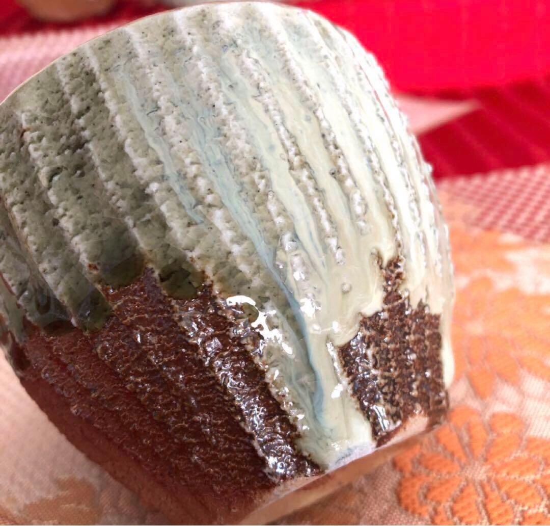 人気作家　丹波焼　西端正　灰釉　薪の穴窯　【ご本人確認済】