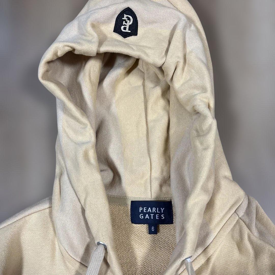 【美品】PEARLY GATES フード付トレーナー　パーカー