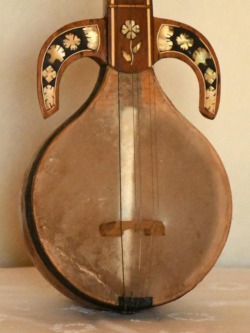 ウズベキスタンの民族弦楽器ラワープレワープ