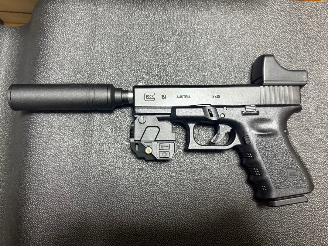 東京マルイ ガスガン GLOCK19 グロック19 3rdGen カスタム 美品