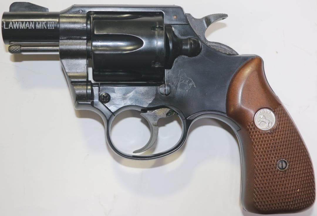 MGC製ABS樹脂モデルガン コルトローマンＭＫ－Ⅲ 合法品　未発火カート付