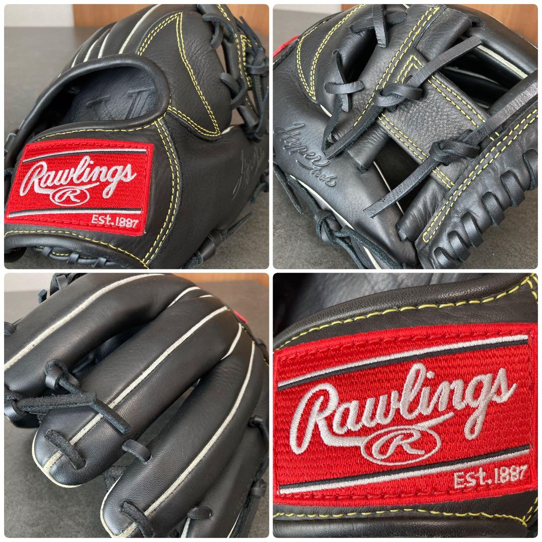 ローリングス 一般 大人用 軟式 小型 内野 野球 グローブ グラブ 状態良好品