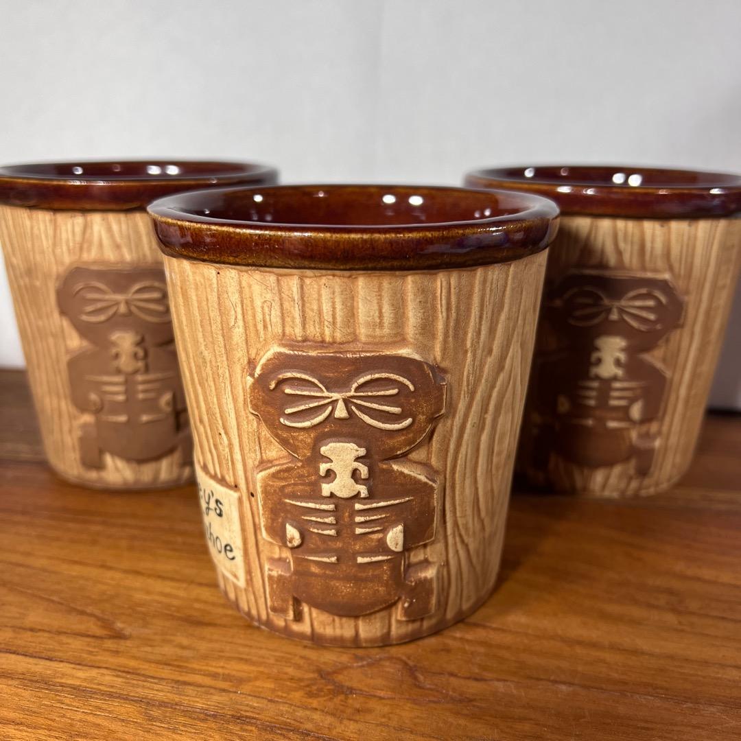 ハーヴェイズ・レイク・タホエ ヴィンテージ バレル マグ ティキ 3個セット B