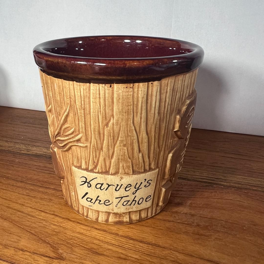 ハーヴェイズ・レイク・タホエ ヴィンテージ バレル マグ ティキ 3個セット B