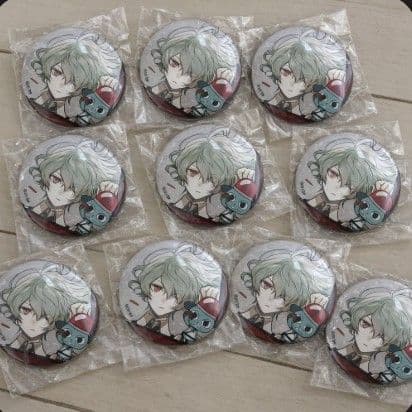 collar malice カラマリ缶バッジ 笹塚尊 10個