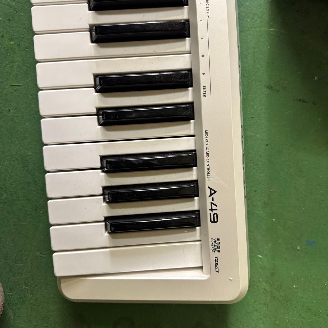 A-49 MIDIキーボード USB接続 スピーカー付