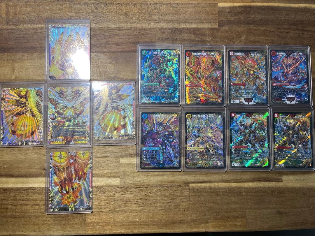 デュエマ 6デッキ＋レアカード、限定スリーブさらにデッキケース付き