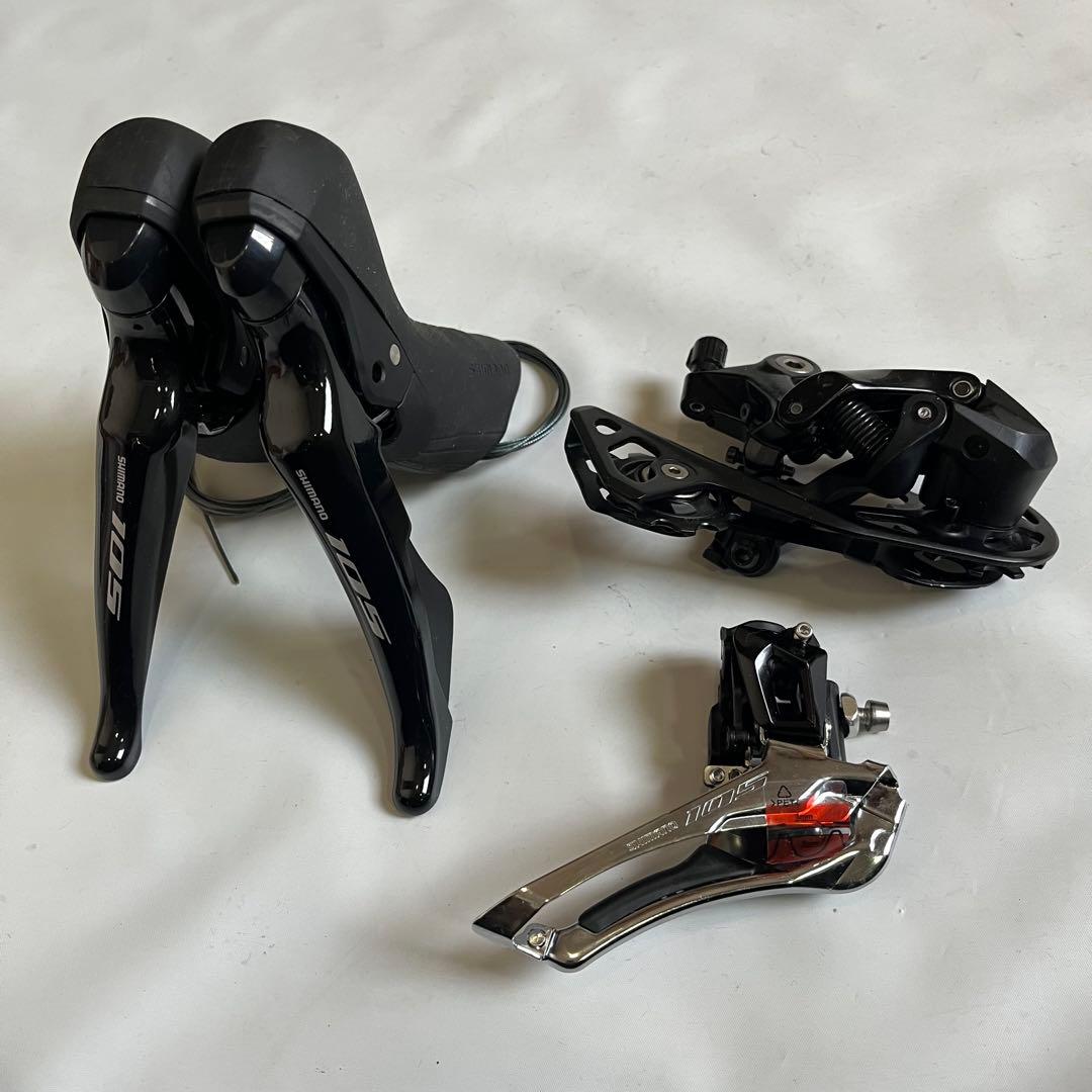 【新車取り外し品】SHIMANO 105 R7020 コンポーネント