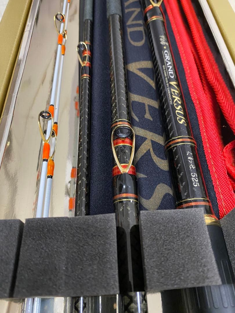 美品　がま石グランドバーサス525くわせ