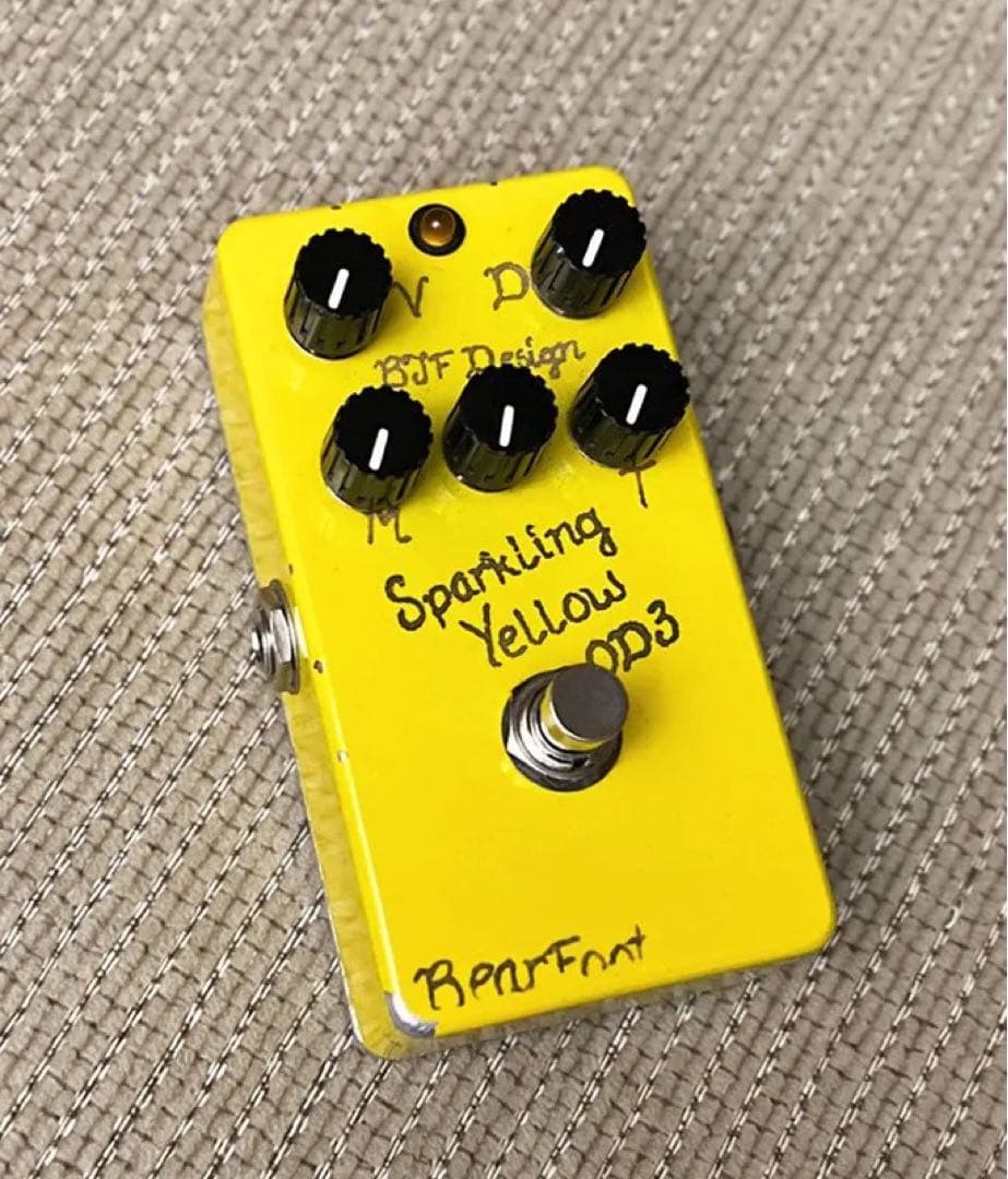 ギター Bearfoot Sparkling yellow od 3