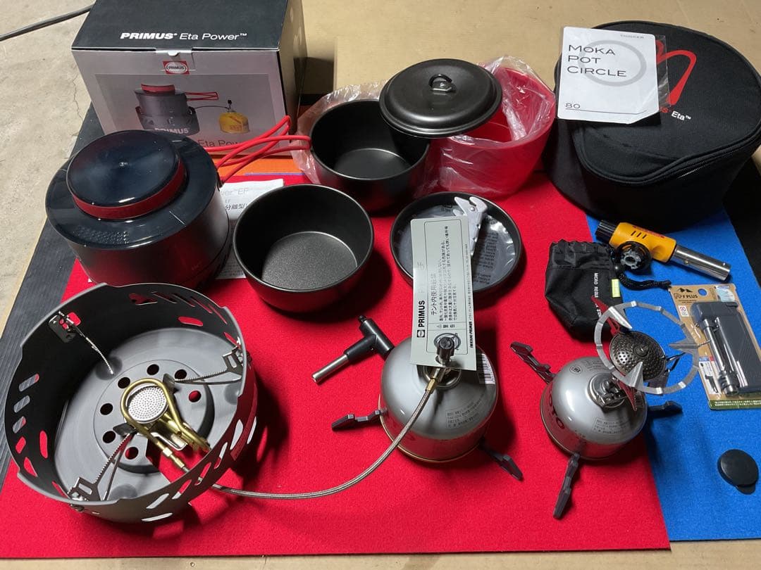 希少品PRIMUS Eta Power EF新品+新品ツンドラ3ミニブラック他