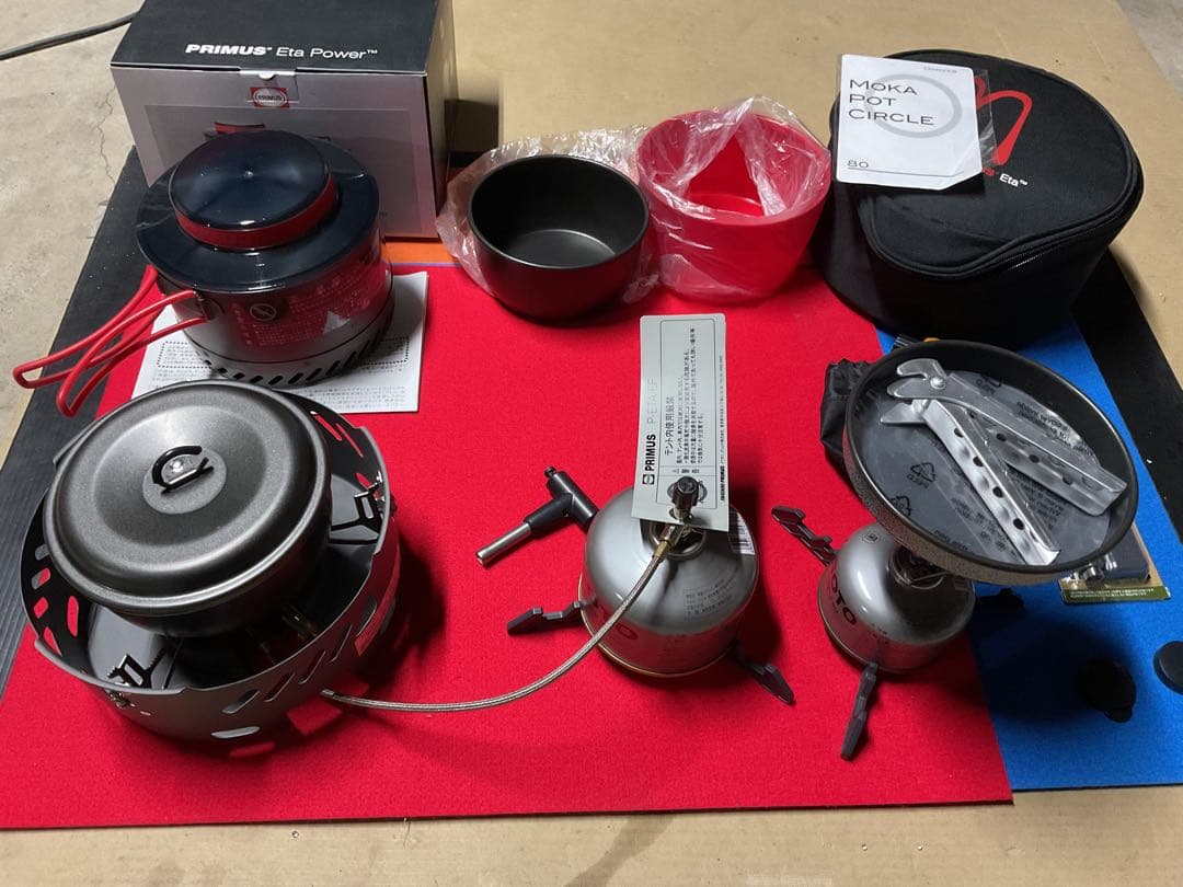 希少品PRIMUS Eta Power EF新品+新品ツンドラ3ミニブラック他