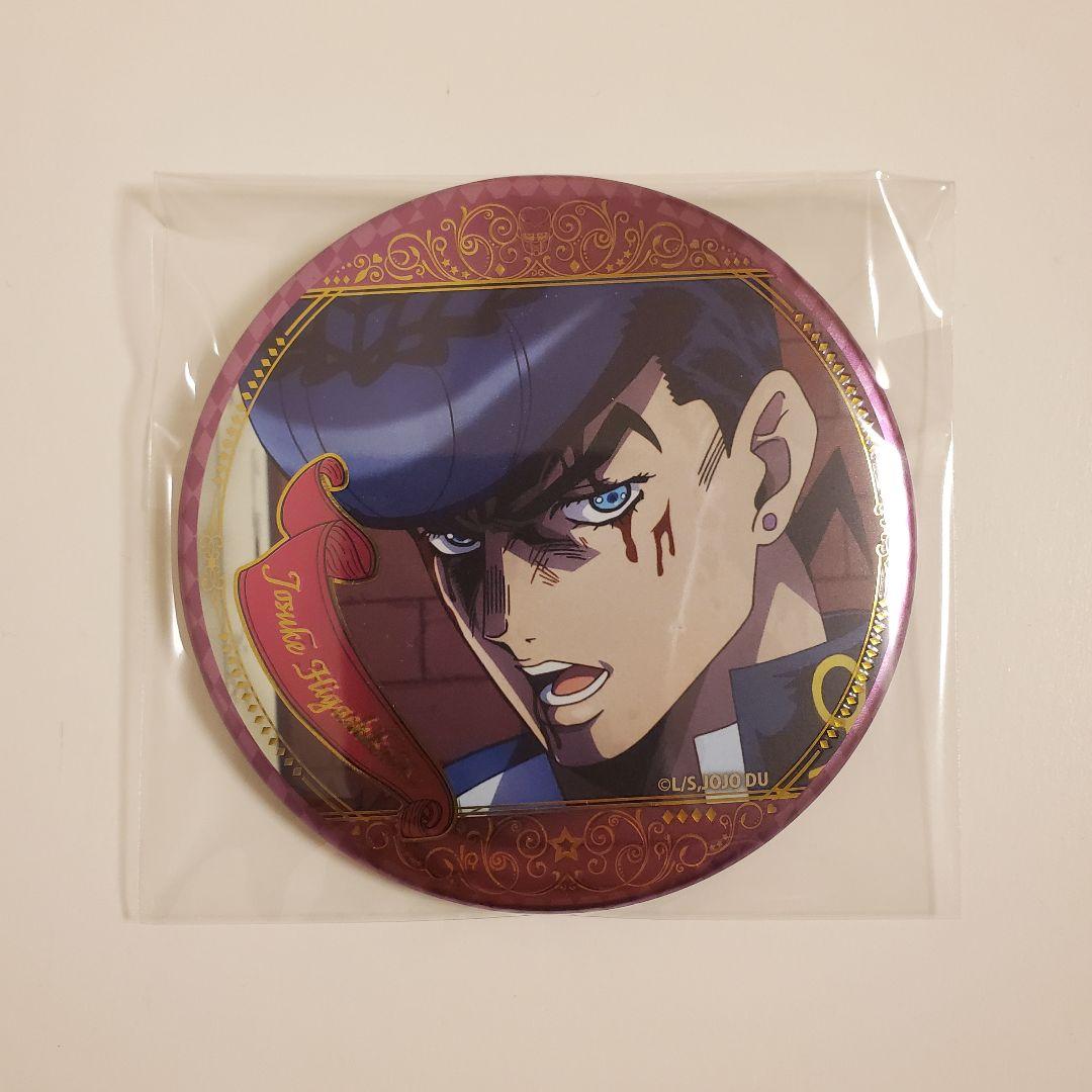 ジョジョの奇妙な冒険 JOJO 10周年記念展 缶バッジ 東方仗助